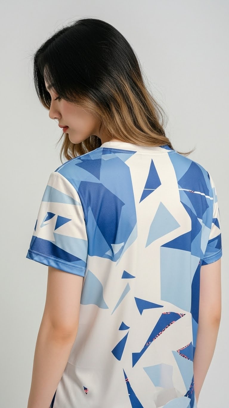 Áo thun thể thao họa tiết tt