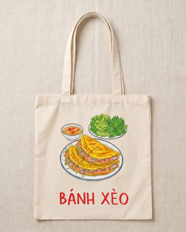túi tote canvas bò kho sài gòn (sao chép)