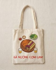 túi tote canvas bánh xèo miền tây (sao chép)