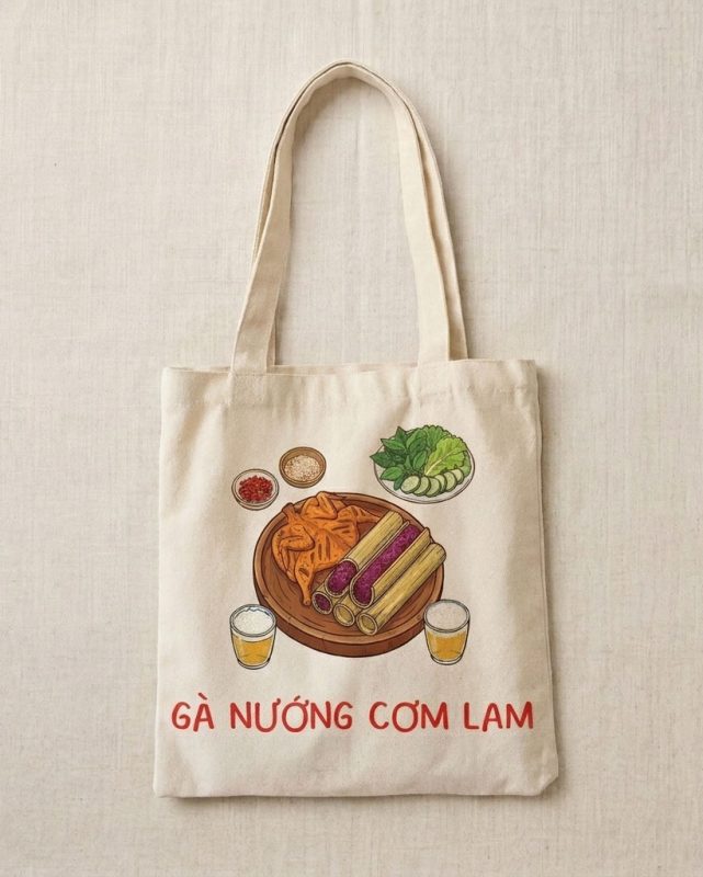 túi tote canvas bánh xèo miền tây (sao chép)